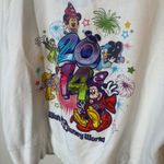 Disney Parks 2014 Zip Up Hoodie White Pink Mickey‎ Mouse Size 2X Photo 9