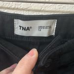 TNA Aritzia Womens Supply Cotton Cargo Pant in Black Photo 3