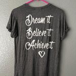 Women’s M Faith Inspirational Graphic Tee Dream Believe Achieve T Photo 6