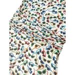 Retrolicious ModCloth Cat Eye Sunglasses Ruched Scarf Dress Made in USA Sz Med White Photo 2