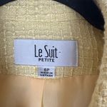 Le Suit Yellow   Tweed Women's Blazer Photo 1