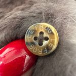 Vintage Real Fur Lined Coat Thinsulate Insulated Hooded Brown Women Size XS Photo 2