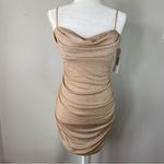 Emerald Sundae NWT Ruched Glitter Body-Con Dress (Juniors)  Photo 3