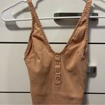 Free People  Larissa Bodysuit Pale Pink Photo 1