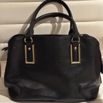Anne Klein Tote Purse Faux Leather Black Photo 3