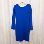 Amanda Uprichard  Womens Dress Size M Royal Blue Long Sleeve Office Siren Chic Photo 1