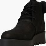 Eileen Fisher  Women's Kenille Shearling Trim Wedge Bootie in Black. 8.5 NWOT Photo 0