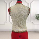 Vintage Valentina 60's Sequined & Beaded Wool Vest Size S Multiple Photo 1