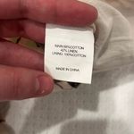 Amalie Floral Print Linen Blend Tea Length Dress Resort Wear Size 6 Orange Photo 12