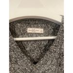 Abercrombie & Fitch Preppy Cable Knit Sweater Dress S Gray Photo 3