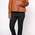 Denim & Co nwt  faux suede jacket s british tan Photo 2