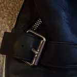 ZARA Black Ankle Boots with Buckle and Zipper Photo 2