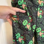 NWT Slow AF Run Club Paisley Turtle Bike Shorts Size L Large Merch Turtles Green Photo 4