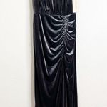 Revelry Beck Velvet Dress in Slate Blue Size 10 Photo 1