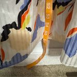 Joie NWT  Huston Dress Floral Halter Abstract Floral Tiered Cotton Blend Size L Photo 7