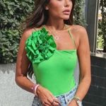 ZARA  NWT Large Flower Swimsuit Photo 1