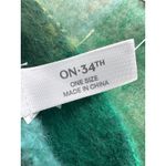 Brand New On 34th Women's One Size Green Multi Scarf Wrap Photo 4
