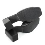 Lisa Vicky Women's Vital Slide Sandal Size 9 NIB Black Photo 4