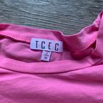 TCEC  Pink Puff Sleeve Mini Dress M Photo 2