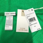 Good American  Always Fits Mini Skirt Swim Cover Crinkle Summer Green 7/8 4XL/5XL Photo 3