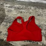 Nike NEW  Red Medium Support Non Padded Swoosh 2.0 Sports Bra Size Large Photo 3