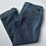 MaxSport Y2K by Max Mara Denim Cuff Jeans Sz 10 made in Rumania Brand New Photo 1