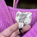 Hippie Rose  Square Neck Tie Back Sweater NWT Medium Photo 1
