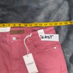 Judy Blue  Dusty Pink High Waist Jeans Crochet‎ Patch Wide Leg Women 13/31 Photo 8