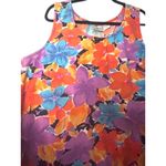 Daffodil By Loungees Tropical Floral Dress XL Sleeveless Orange Vacation Resort Photo 6