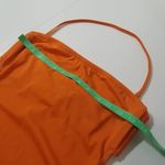 J.Crew One-piece Orange Swimsuit Halter Cutout Back Photo 3