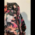 Guess women's XS lucid jungle print lightweight thin rayon margarita shorts Photo 4