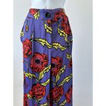 NWT! Sfera Collection Fluid Wide Leg Purple Floral Pants, Sz: L (b41) Size L Photo 2