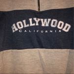 American Vintage Vintage Hollywood California Neutral Quarter Zip Unisex Casual Pullover Photo 2