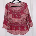 Denim & Supply  Paisley Boho Top Small Photo 0