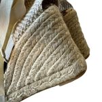 Margaux Espadrille Pique Animal Print Wedge Sandal Leopard Lace Up SZ 9 Tan Photo 12