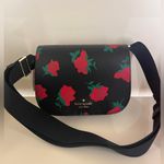 Kate Spade Madison Rose Toss Printed Saddle Bag # KE333 Photo 2