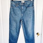 Madewell • Classic Straight Jeans in Coldbrook Wash slim ankle cropped blue Photo 2
