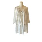 Tuckernuck Pomander Place x  - White Mini Carolina Caftan Swim Cover-Up Sz M Photo 1