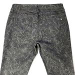 Elle Black Lace Details Mid-Rise Skinny Jeans Photo 3