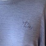 Gilly Hicks Light Blue Open Back Long Sleeve Activewear Top ~ Women's MEDIUM Photo 2