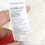 Topshop  Women's Crochet Trim Lace Bralette‎ Crop Top in Orange NEW Photo 4