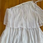 Exlura Elegant White One-Shoulder Dress Photo 3