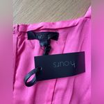 H:ours NWT   revolve Ember Faux Pink Leather Corset Top Small 2055 Photo 5