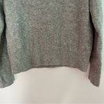 Magaschoni  Grey Wool Blend MockNeck Sweater Size Small Photo 4