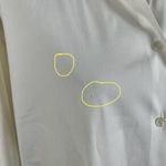 Lafayette 148  New York White Crepe Button Up Shirt Photo 4