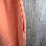 Cotton Connection Vintage Small Orange Crewneck Sleeveless Dress With Po… Photo 2