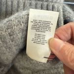 Babaton Aritzia The Group by  Luxe Cashmere Waffle Cropped Hoodie Grey $198 XS Photo 8