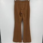 Spanx Faux Suede Flare Pants in Rich Caramel Seamed Pull On 20323R Size Large Photo 5