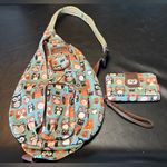 Unionbay  Owl Print Sling Bag and Wallet Set Photo 0