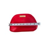 Salvatore Ferragamo Red Gold Cosmetic Makeup Travel Toiletry Zip Bag Photo 4